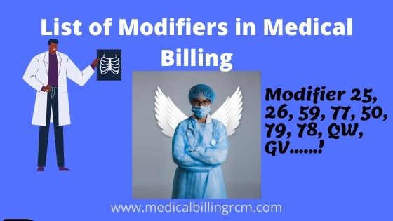 List Of Modifiers In Medical Billing 2023 HCPCS Modifiers AtoZ 