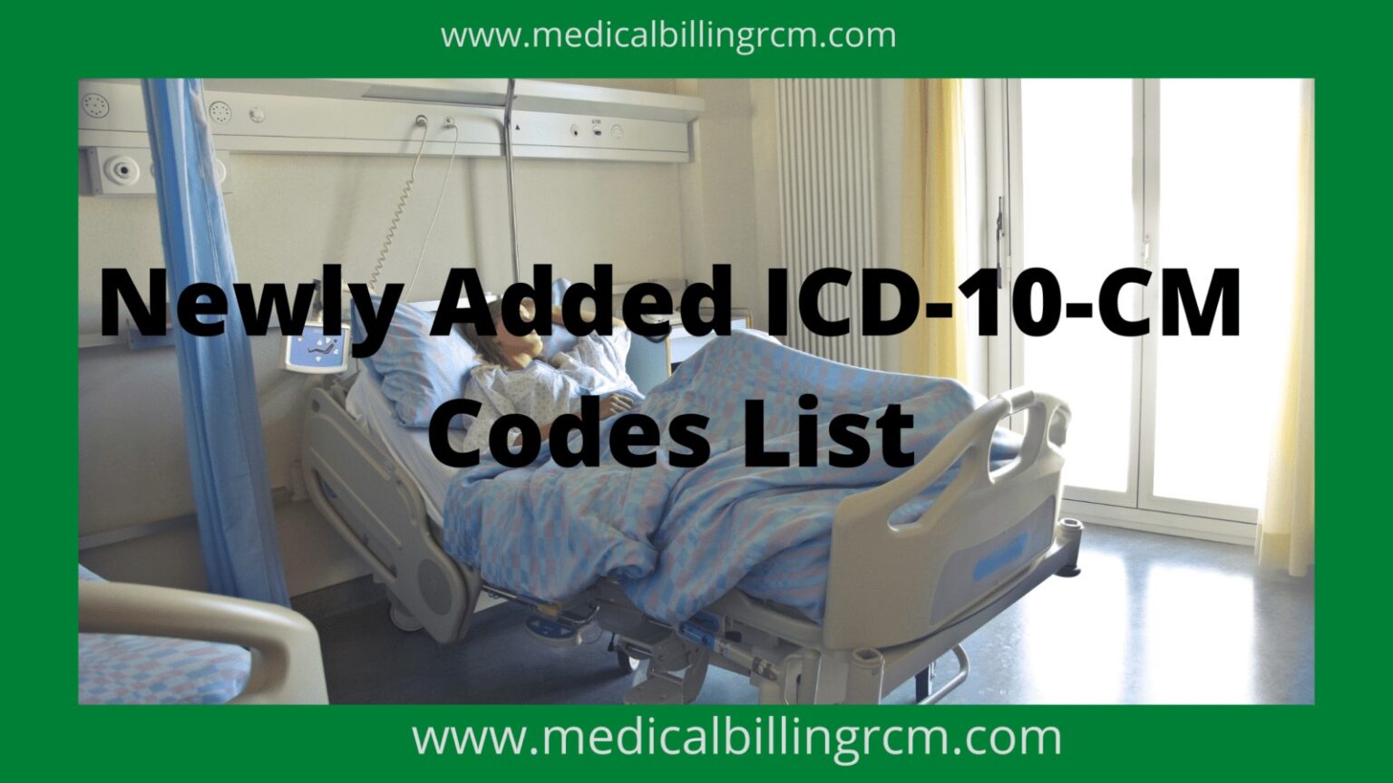 List of New ICD10CM Codes Added in 2021