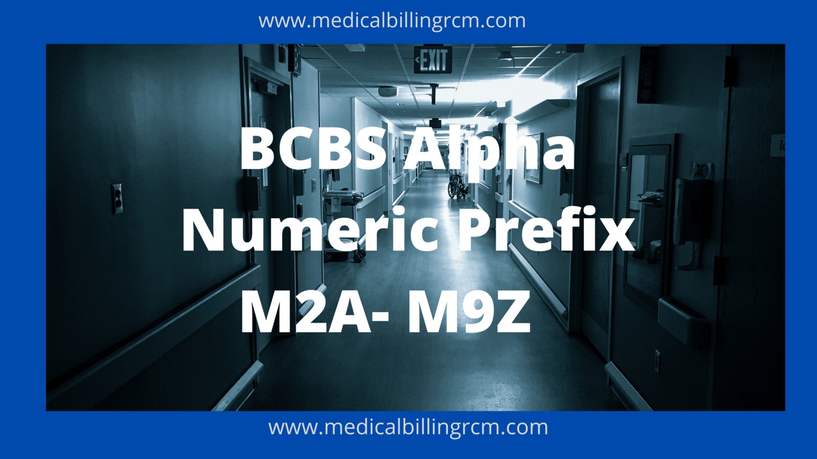 BCBS alpha numeric prefix M2A to M9Z list