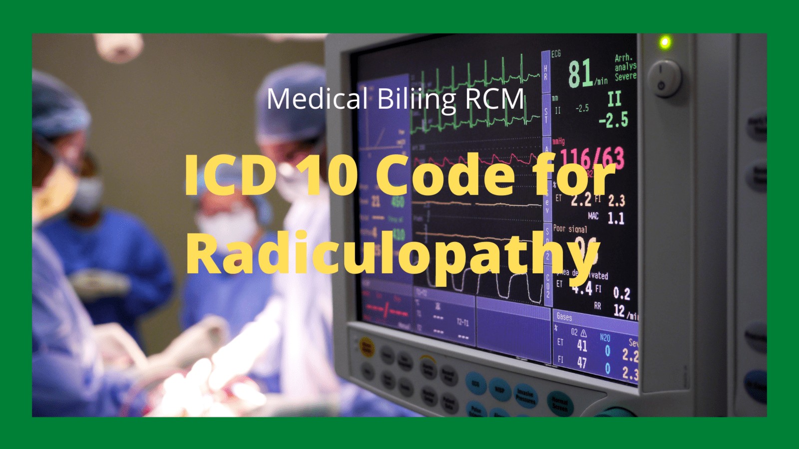ICD Code for Radiculopathy