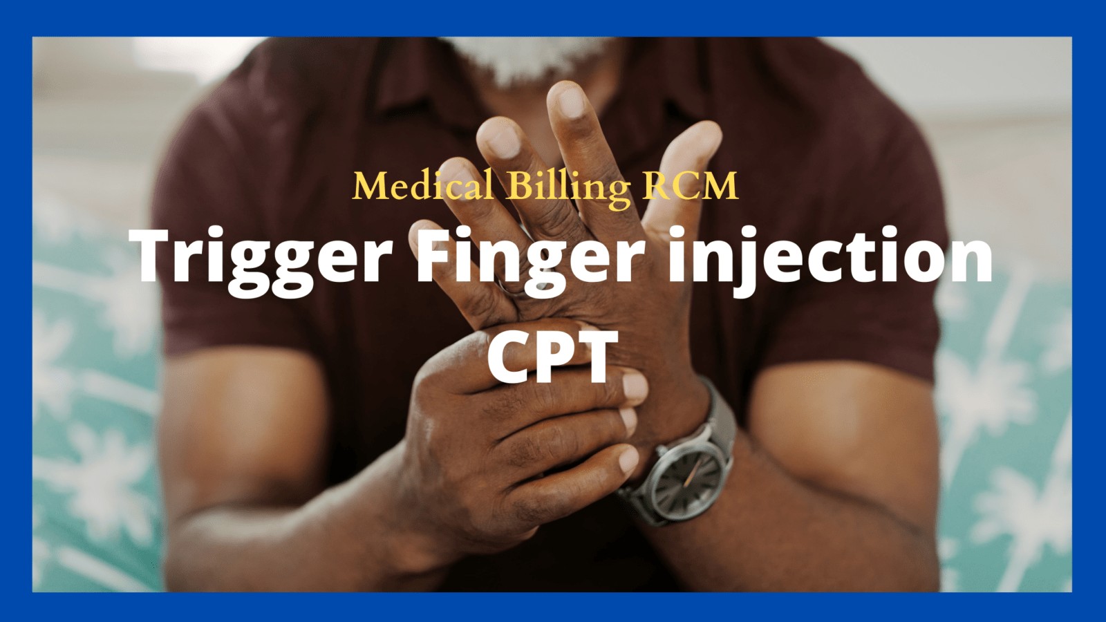Trigger finger injection cpt code