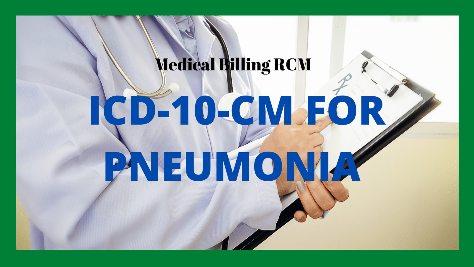Pneumonia icd 10