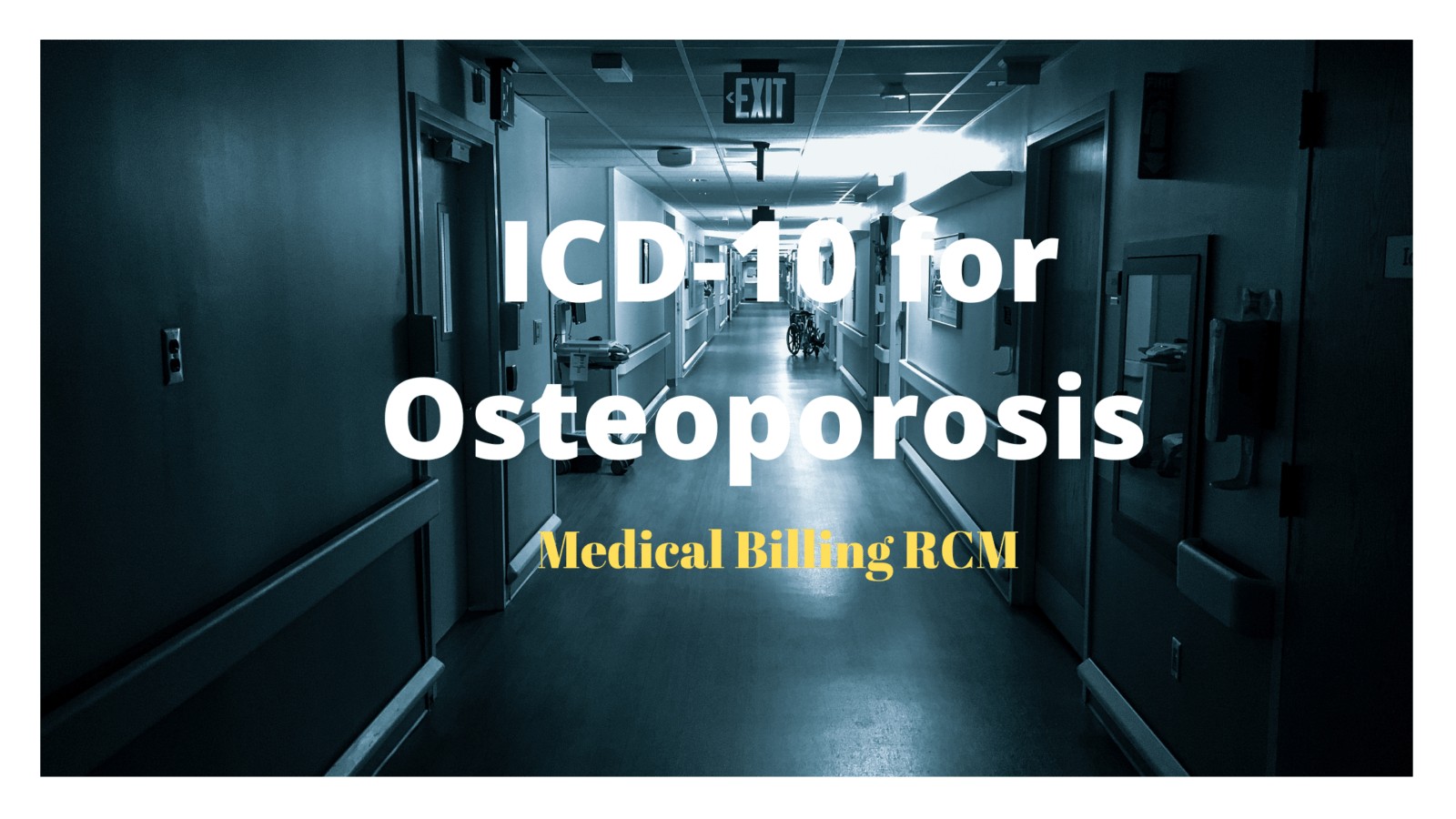 ICD-10 for osteoporosis