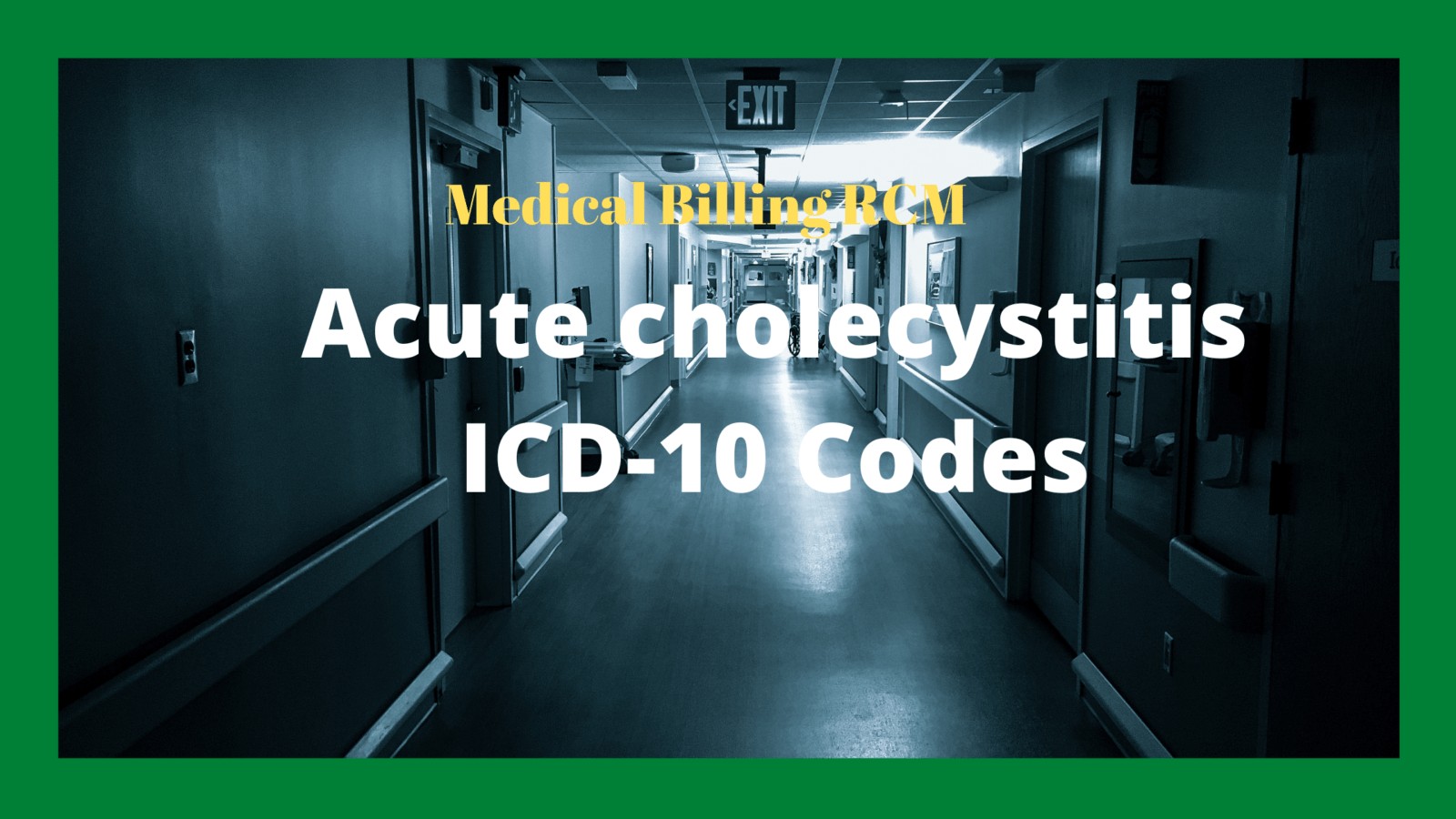 Acute cholecystitis ICD-10