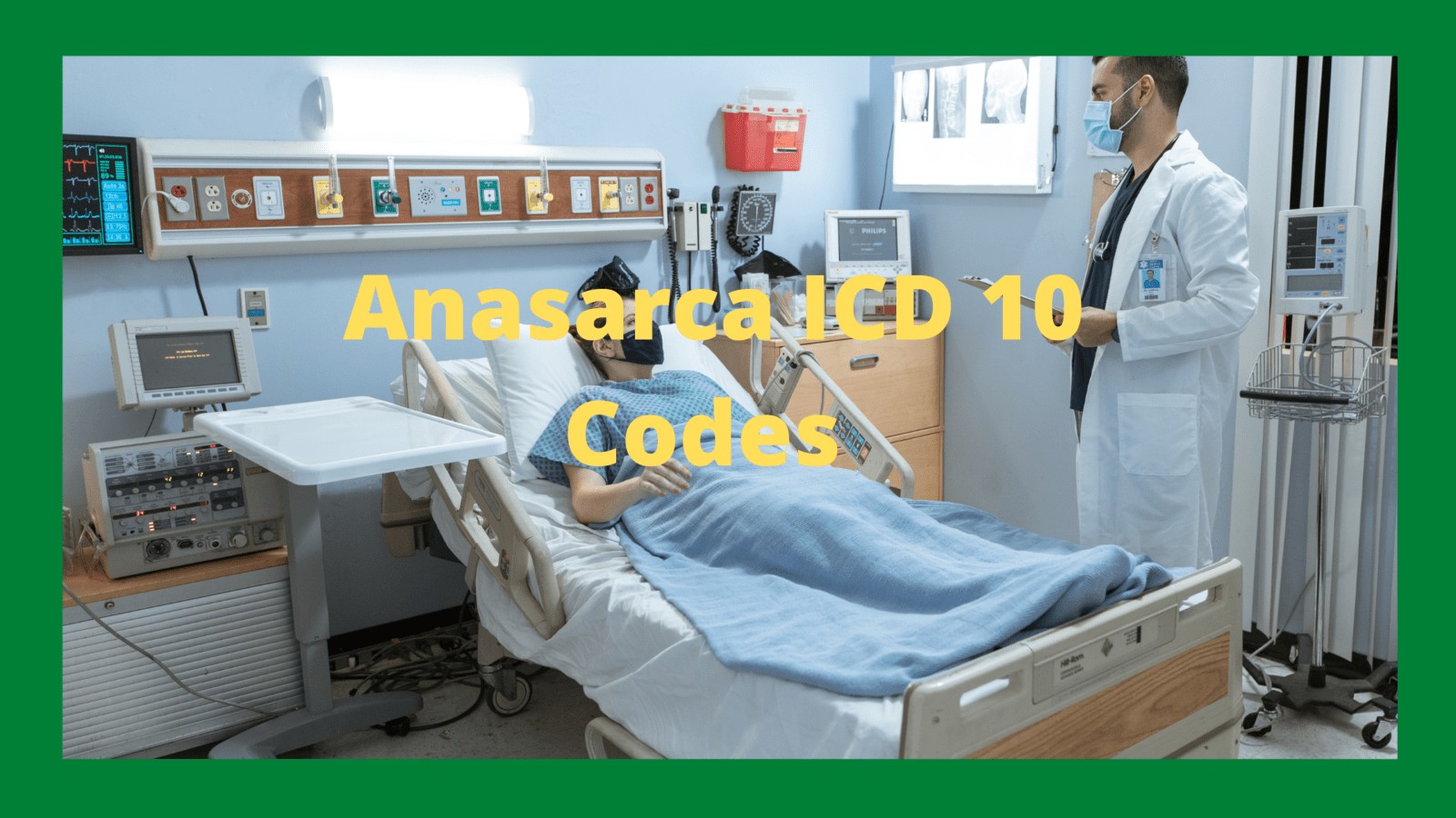 Anasarca ICD 10 code in medical coding