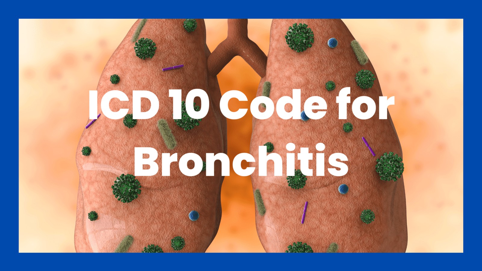 icd 10 code for acute bronchitis
