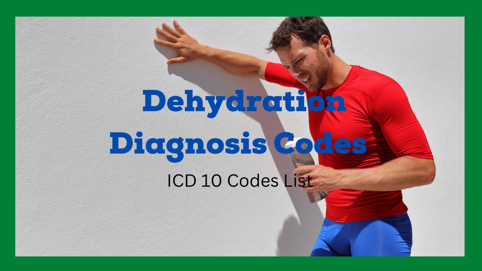icd 10 cm code for dehydration