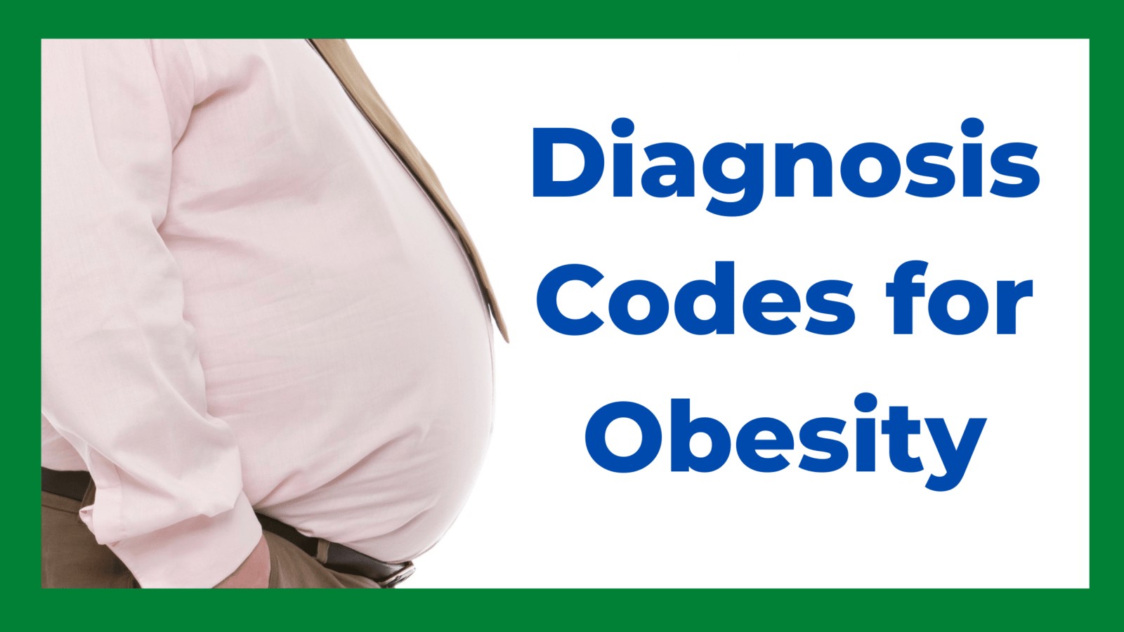 what is the icd 10 code for obesity
