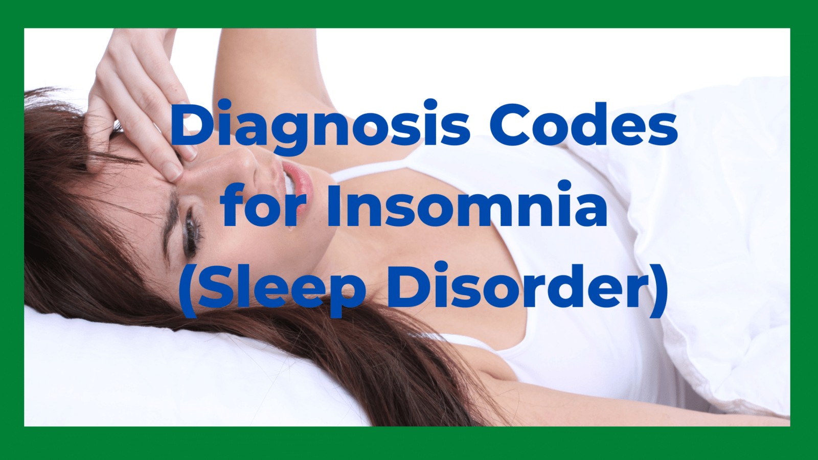 what is the icd 10 code for insomnia