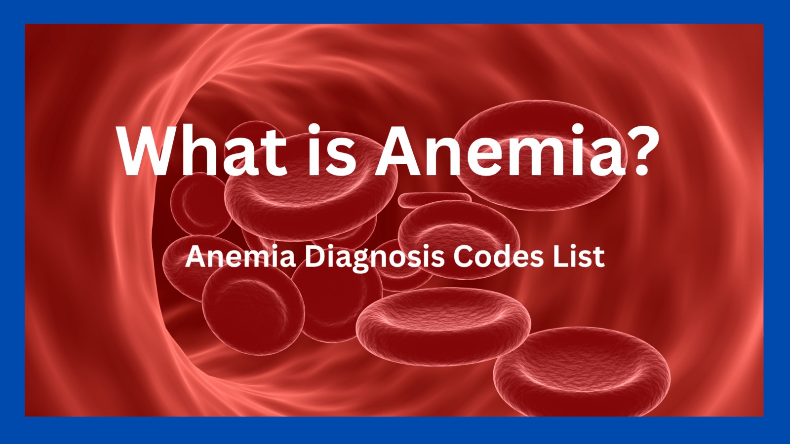 ICD 10 codes for Anemia