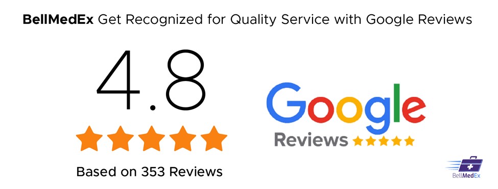 Bellmedex Google reviews