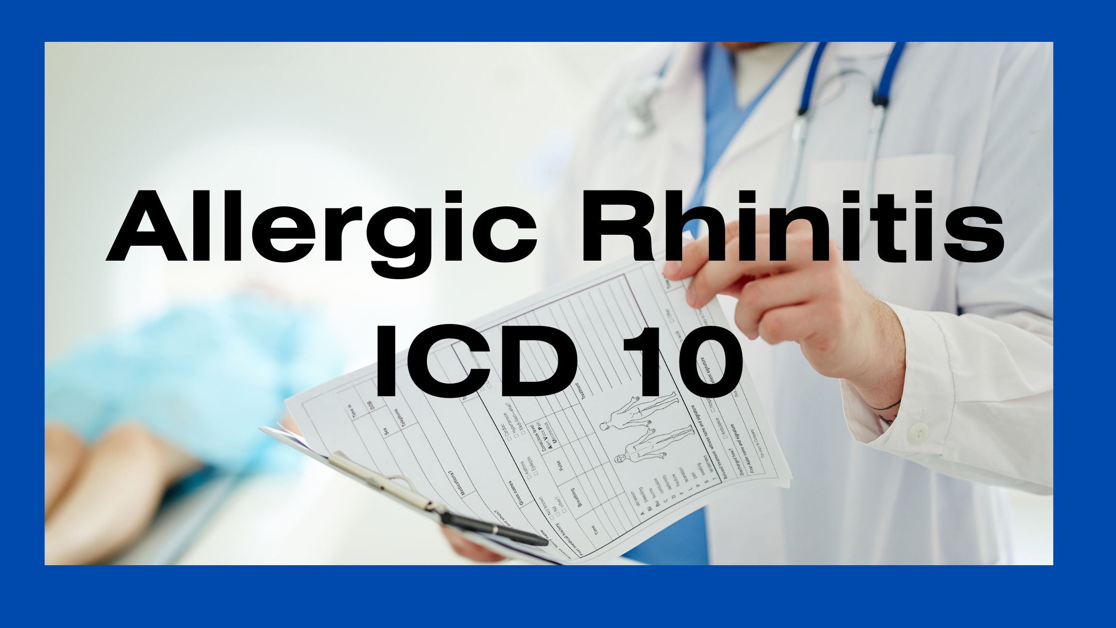 allergic rhinitis icd 10 codes
