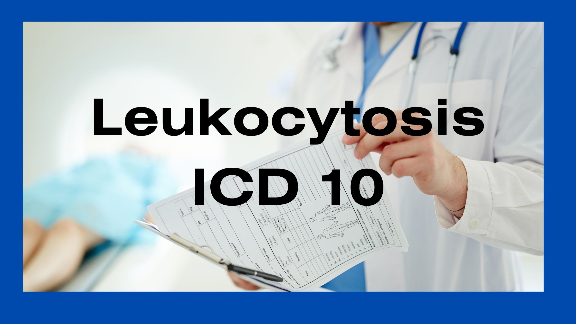 Leukocytosis ICD 10 codes