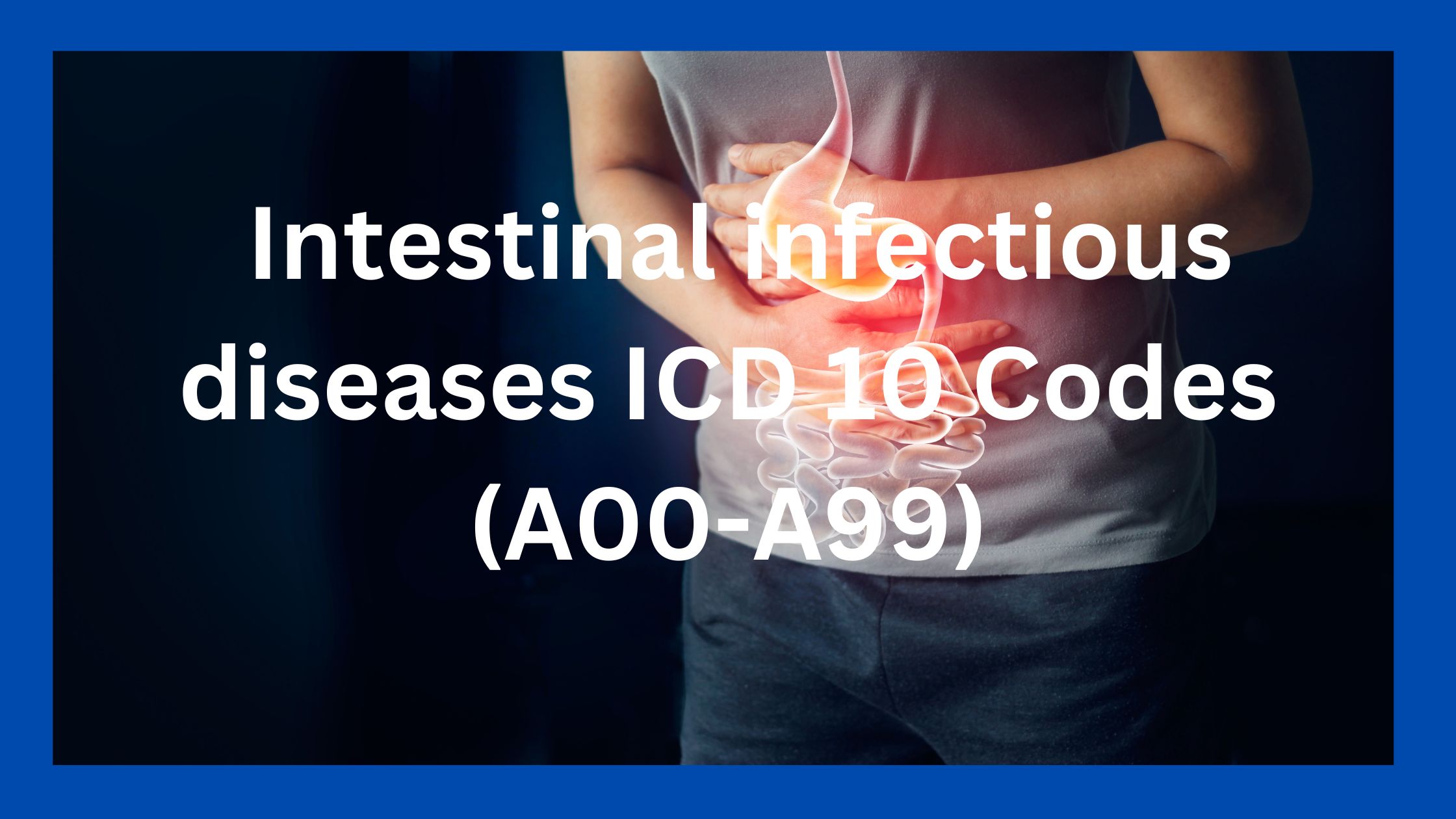 ICD 10 codes for intestinal infection